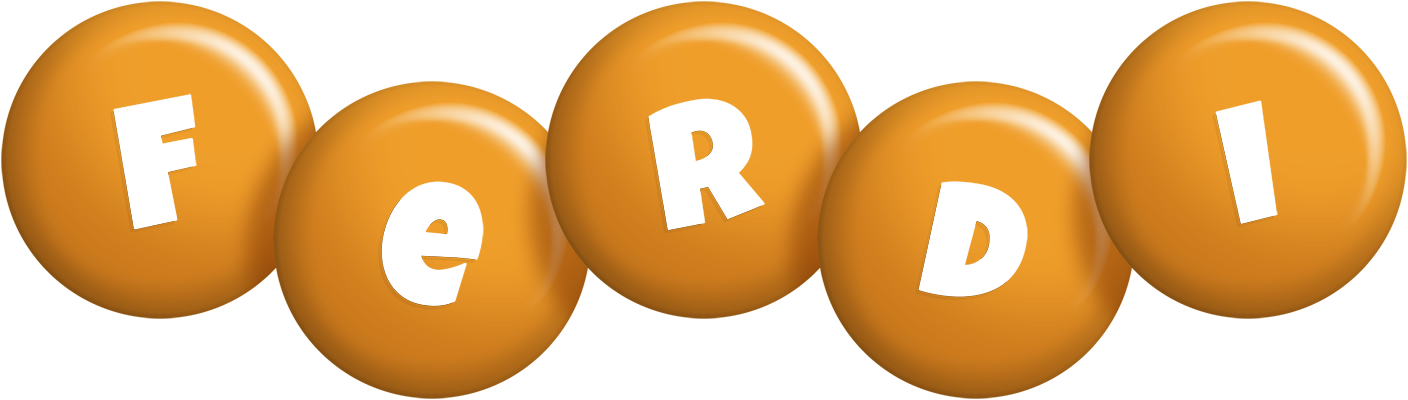 Ferdi candy-orange logo