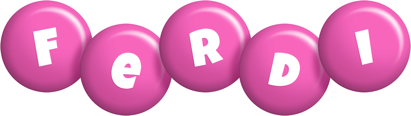 Ferdi candy-pink logo