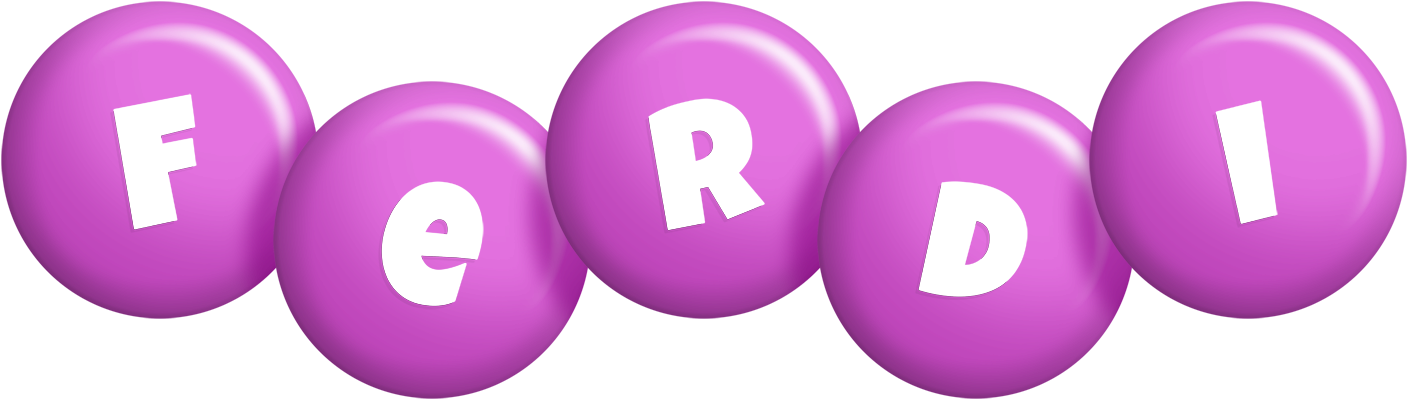 Ferdi candy-purple logo