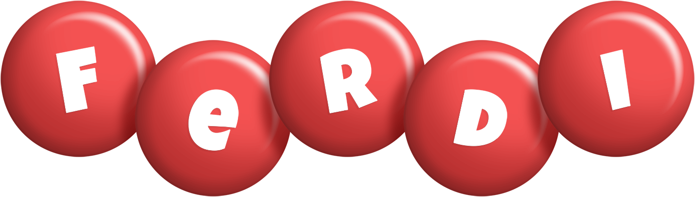 Ferdi candy-red logo
