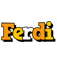 Ferdi cartoon logo