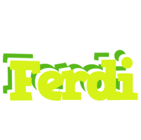 Ferdi citrus logo