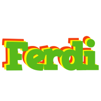 Ferdi crocodile logo