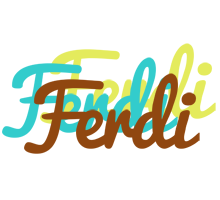 Ferdi cupcake logo