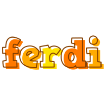 Ferdi desert logo