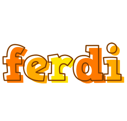Ferdi desert logo
