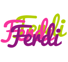 Ferdi flowers logo