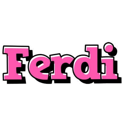 Ferdi girlish logo