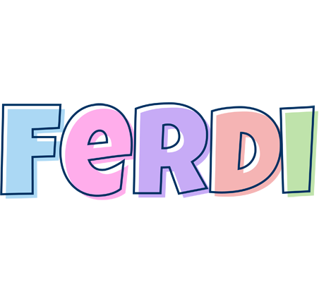 Ferdi pastel logo