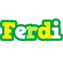 Ferdi soccer logo