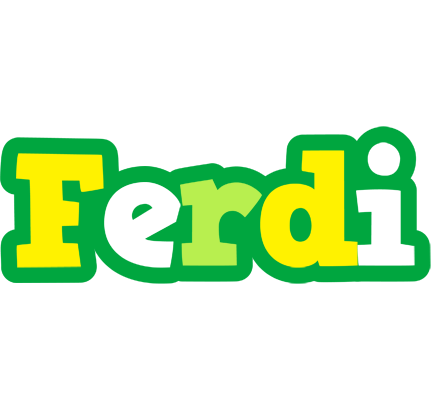 Ferdi soccer logo
