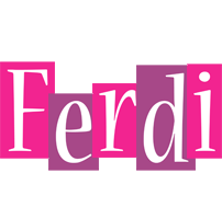 Ferdi whine logo