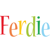 Ferdie birthday logo