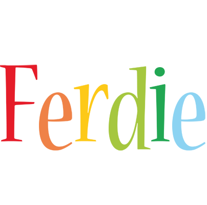Ferdie birthday logo