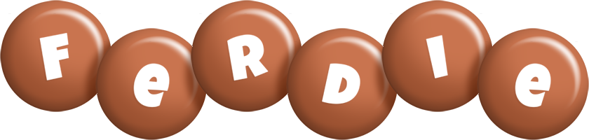 Ferdie candy-brown logo