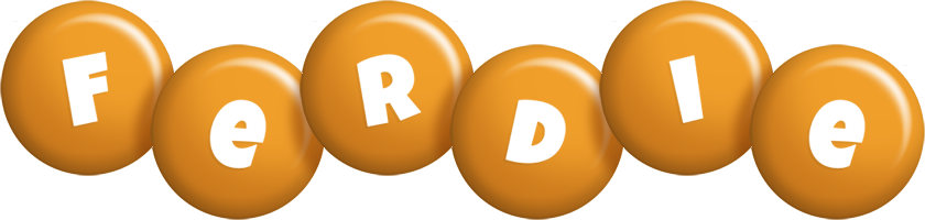 Ferdie candy-orange logo