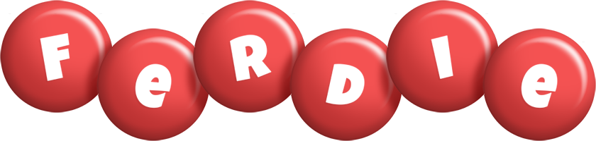 Ferdie candy-red logo