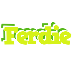 Ferdie citrus logo