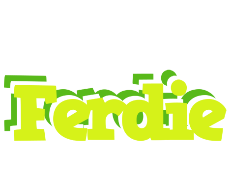 Ferdie citrus logo