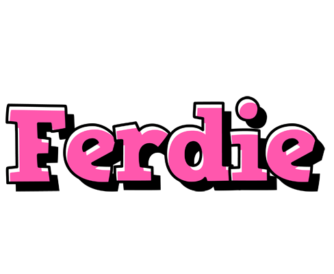 Ferdie girlish logo