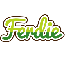 Ferdie golfing logo