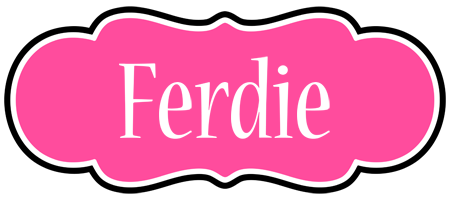 Ferdie invitation logo