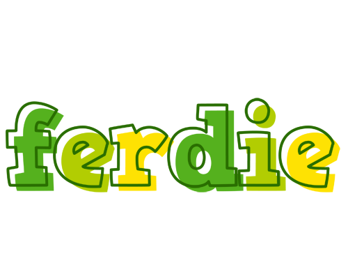 Ferdie juice logo