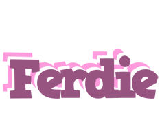 Ferdie relaxing logo