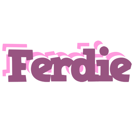 Ferdie relaxing logo