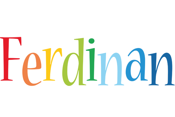 Ferdinan birthday logo