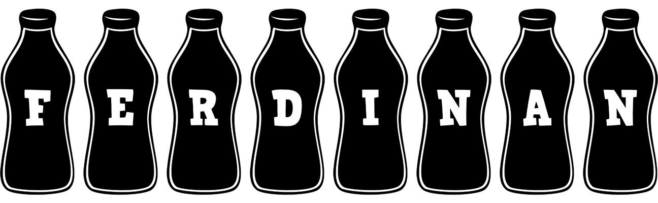 Ferdinan bottle logo