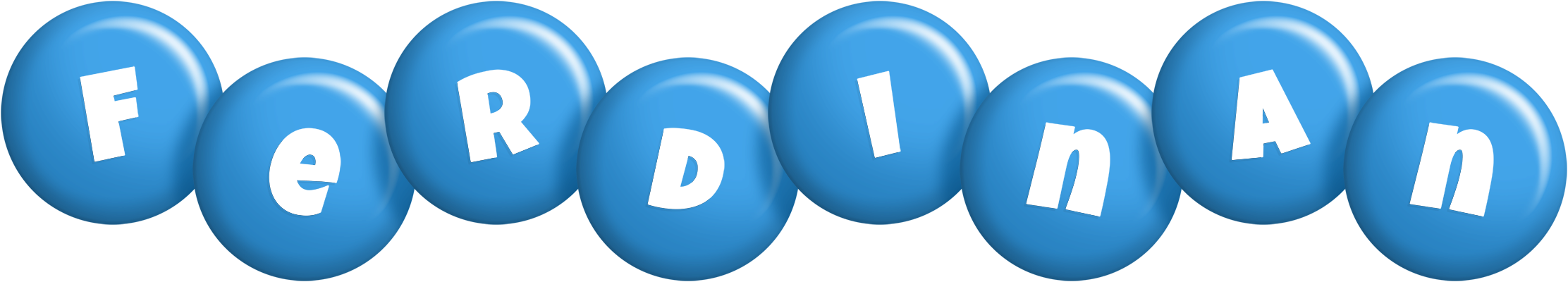 Ferdinan candy-blue logo