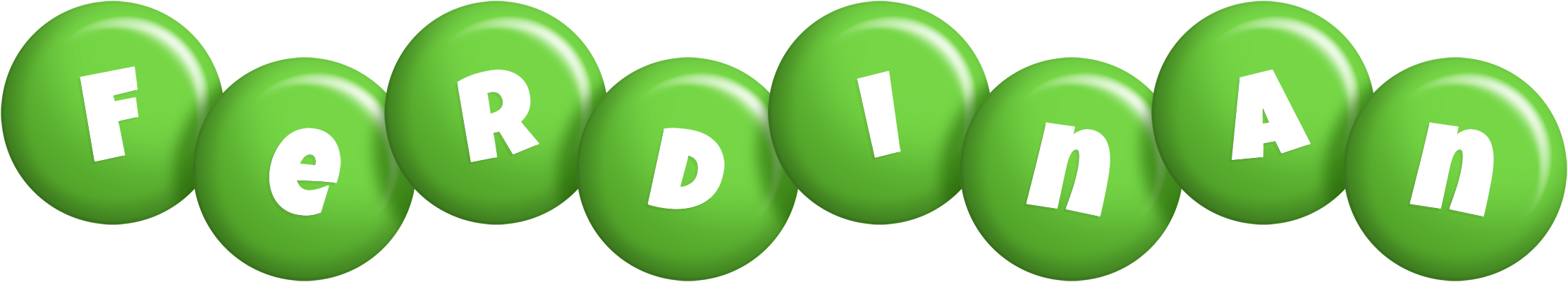 Ferdinan candy-green logo