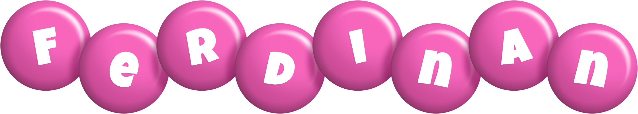 Ferdinan candy-pink logo