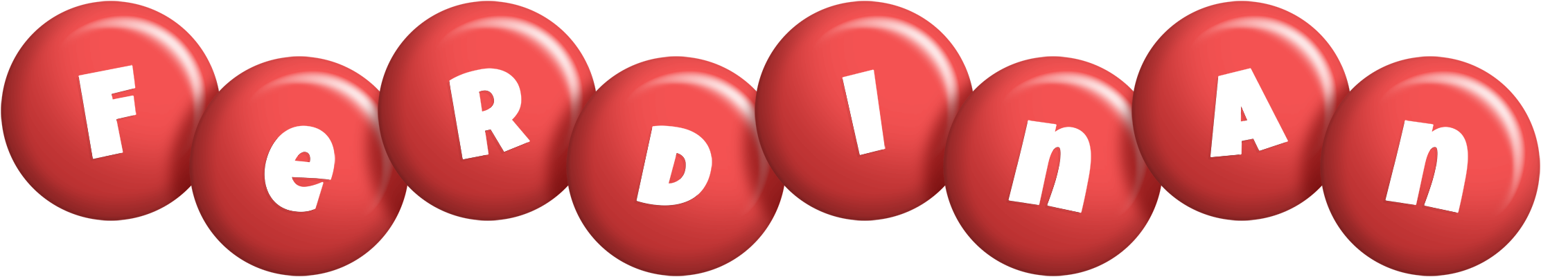Ferdinan candy-red logo