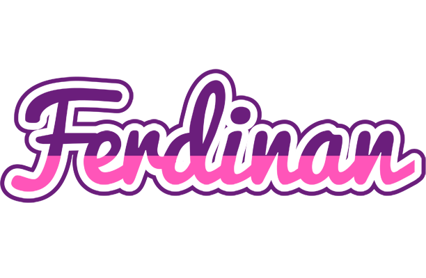 Ferdinan cheerful logo