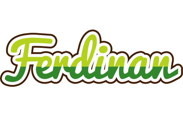 Ferdinan golfing logo