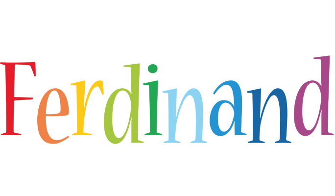 Ferdinand birthday logo