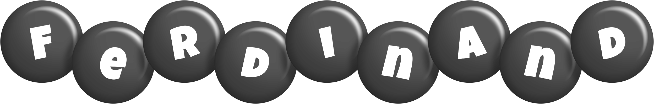 Ferdinand candy-black logo