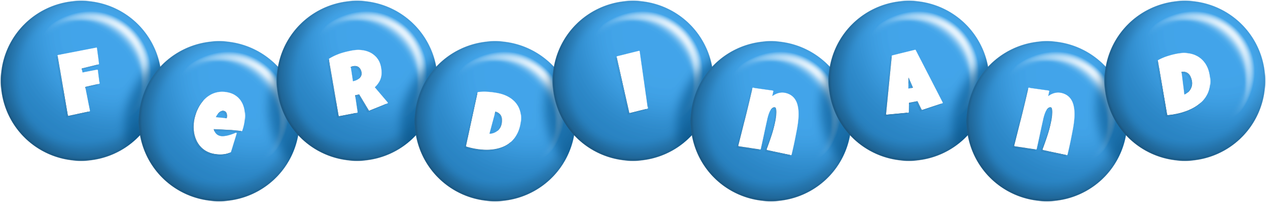 Ferdinand candy-blue logo