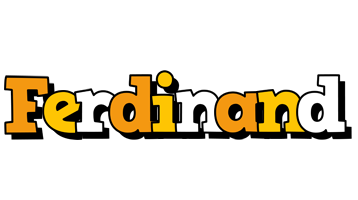 Ferdinand Logo | Name Logo Generator - Popstar, Love Panda, Cartoon ...