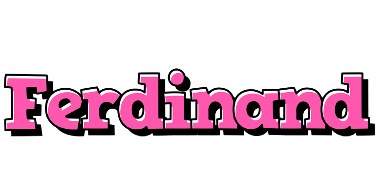 Ferdinand girlish logo