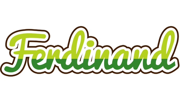 Ferdinand golfing logo