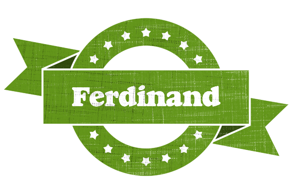 Ferdinand natural logo