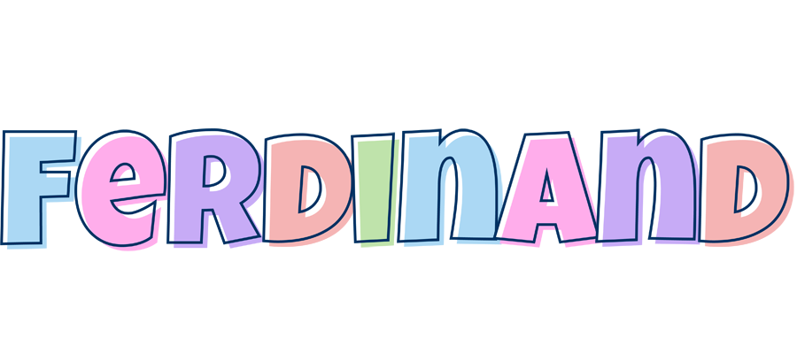 Ferdinand pastel logo