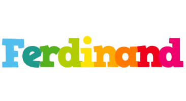 Ferdinand rainbows logo