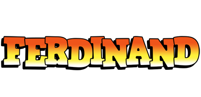 Ferdinand sunset logo