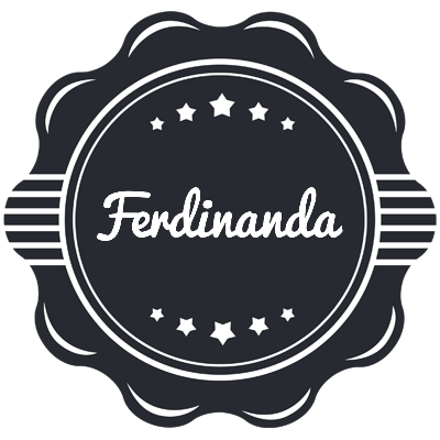 Ferdinanda badge logo