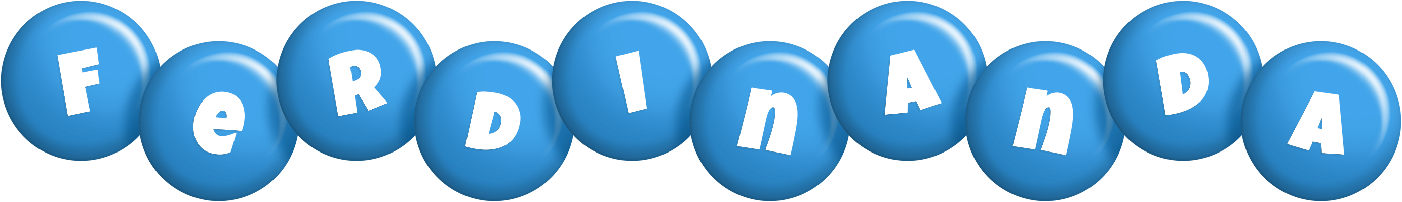 Ferdinanda candy-blue logo