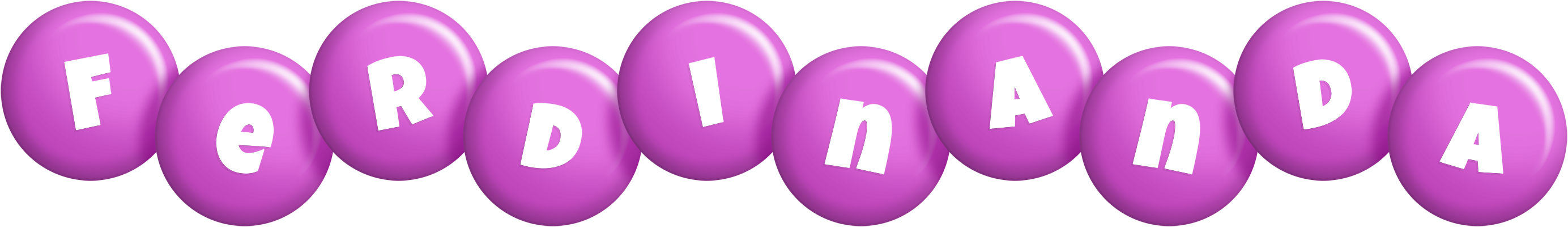Ferdinanda candy-purple logo